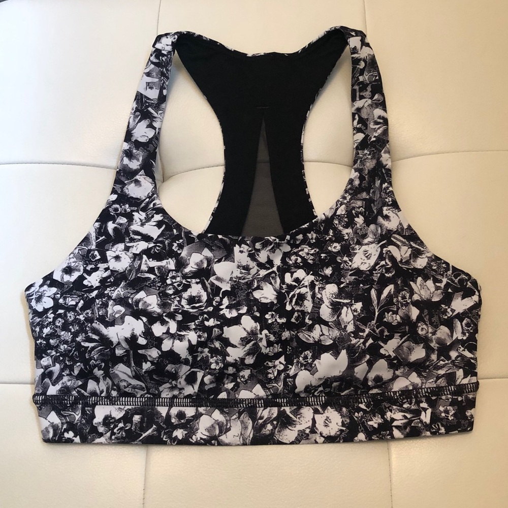 lululemon floral invigorate bra